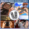 Wireless Joy Con Controller Compatible With Nintendo Switch, Replacement For Switch Joy Pad, Wireless Controllers, Support Dual Vibration, Wake-up, Motion Control-Gray