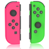 Wireless Joy Con Controller Compatible With Nintendo Switch, Replacement For Switch Joy Pad, Wireless Controllers, Support Dual Vibration, Wake-up, Motion Control-Pink and Green