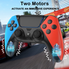 OUBANG Scuf Wireless Controller Works With Modded PS4 Controller, Elite Control Remote Fits Playstation 4 Controller, Joystick/controles De Pa4 With Mapping/turbo/1200 Mah Battery-Blue & Red