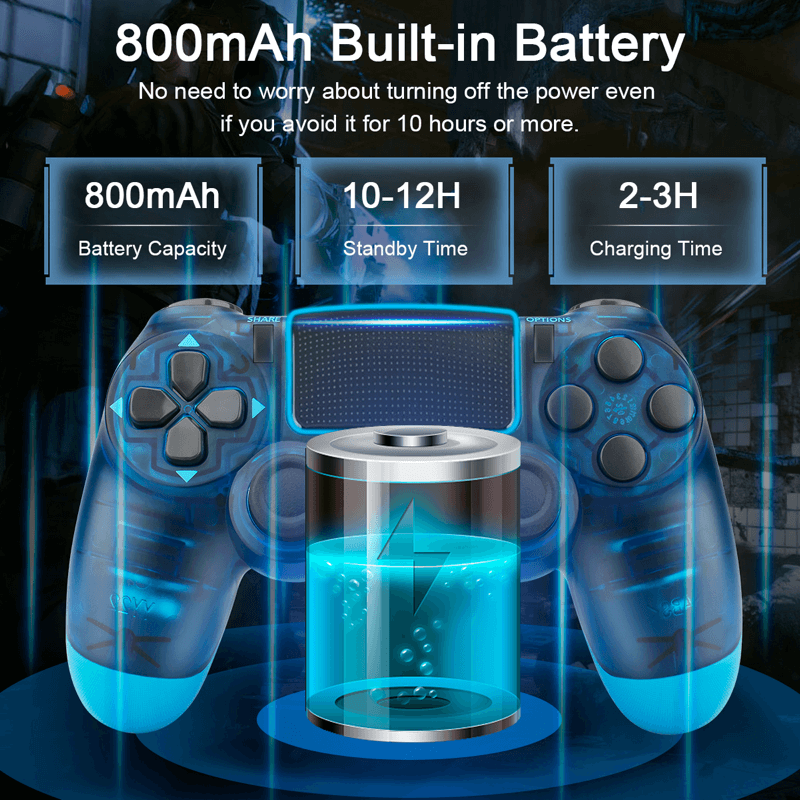 Wireless Controller Compatible with PS4 Controller, pa4 Controller