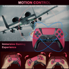 OUBANG Scuf Wireless Controller Works With Modded PS4 Controller, Elite Control Remote Fits Playstation 4 Controller, Joystick/controles De Pa4 With Mapping/turbo/1200 Mah Battery-Red