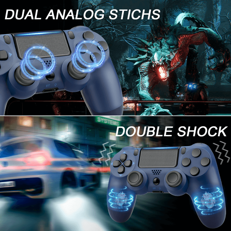 Wireless Controller Compatible with PS4 Controller, pa4 Controller