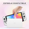 4 Pack Tempered Glass Screen Protector for Switch/Switch OLED