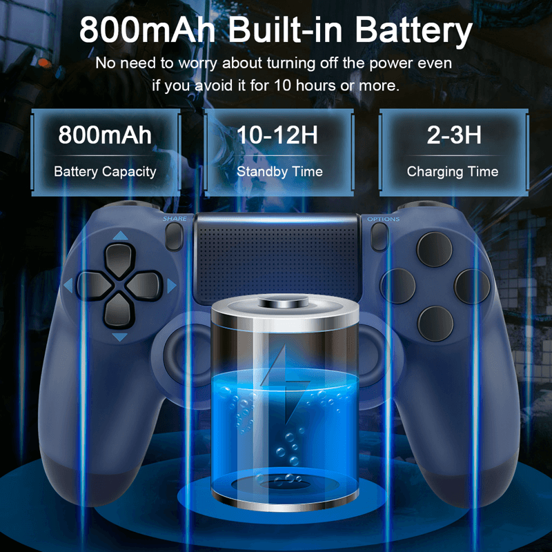 Wireless Controller Compatible with PS4 Controller, pa4 Controller