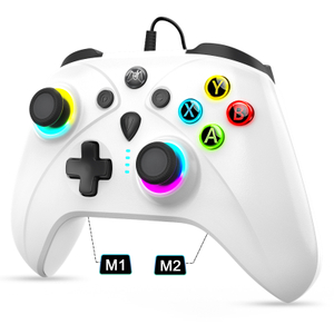 Ymir 2 Wired Game Controller, Compatible with PS4/Pro/Slim/Switch Console/PC/Steam/Android/iOS/Phone/Tablet/TV, Features 2 Back Paddles/Turbo/Hall Triggers/Joysticks/RGB Light