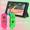 Wireless Joy Con Controller Compatible With Nintendo Switch, Replacement For Switch Joy Pad, Wireless Controllers, Support Dual Vibration, Wake-up, Motion Control-Pink and Green