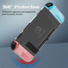 Clear Case for Switch/OLED with HD Screen Protectors