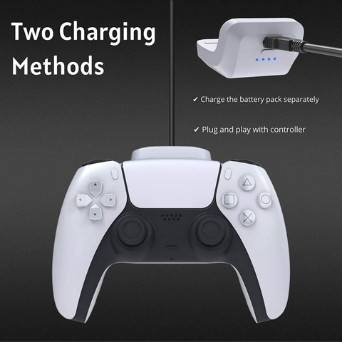 Rechargeable Battery Pack for PS5 DualSense/Edge Controller