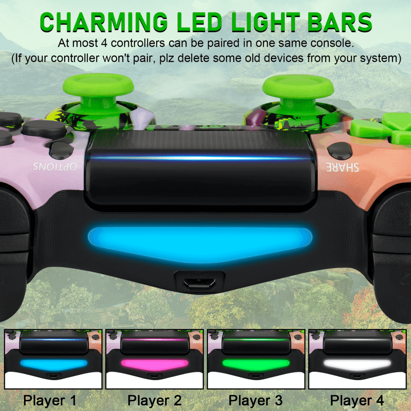 Wireless Controller Compatible with PS4 Controller, pa4 Controller