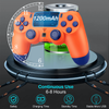 Wireless Controller Compatible with PS4 Controller, pa4 Controller Works with Playstation 4 Controller,Remote/Control/Joystick/Mando/Matte With Charging Cable-Orange