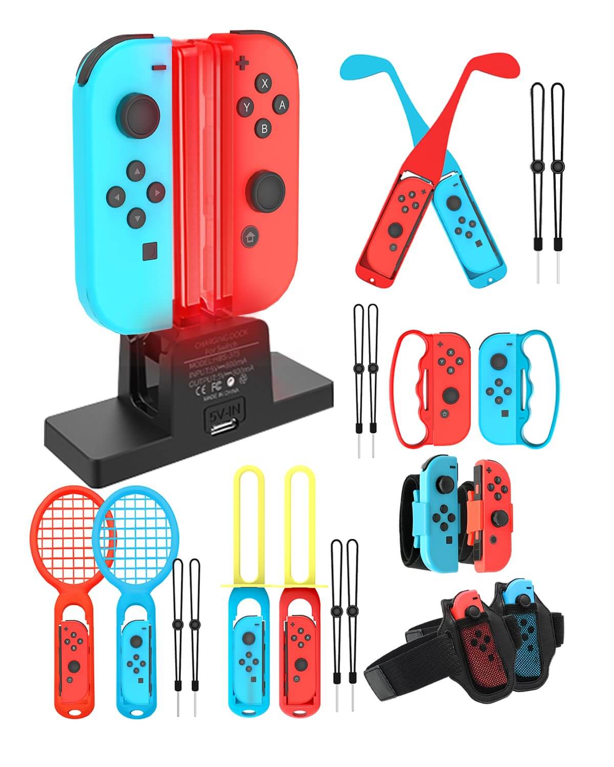 21 in 1 Switch Sports Accessories Bundle