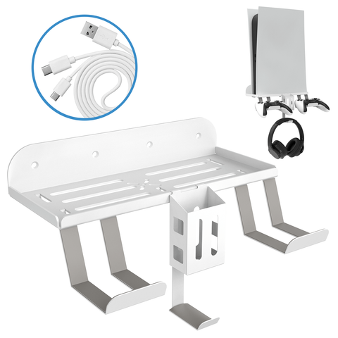 Wall Mount Kit for PS5 Disc/Digita Console