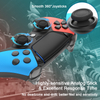 OUBANG Scuf Wireless Controller Works With Modded PS4 Controller, Elite Control Remote Fits Playstation 4 Controller, Joystick/controles De Pa4 With Mapping/turbo/1200 Mah Battery-Red & Blue